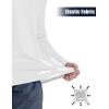 imageMAGCOMSEN Mens Quarter Zip Pullover Long Sleeve Sweatshirts Fleece Lined Golf Pullover Thermal Gym Workout TopsWhite