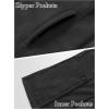 imageMAGCOMSEN Womens Fleece Vest Outerwear Sleeveless Lightweight Zip Jackets Warm Soft Vests with Zipper PocketsBlack