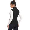 imageMAGCOMSEN Womens Fleece Vest Outerwear Sleeveless Lightweight Zip Jackets Warm Soft Vests with Zipper PocketsBlack