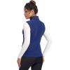 imageMAGCOMSEN Womens Fleece Vest Outerwear Sleeveless Lightweight Zip Jackets Warm Soft Vests with Zipper PocketsBlue