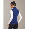 imageMAGCOMSEN Womens Fleece Vest Outerwear Sleeveless Lightweight Zip Jackets Warm Soft Vests with Zipper PocketsBlue