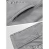 imageMAGCOMSEN Womens Fleece Vest Outerwear Sleeveless Lightweight Zip Jackets Warm Soft Vests with Zipper PocketsLight Gray