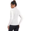 imageMAGCOMSEN Womens Fleece Vest Outerwear Sleeveless Lightweight Zip Jackets Warm Soft Vests with Zipper PocketsWhite
