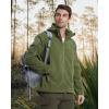 imageMAGCOMSEN Mens Military Tactical Jacket Warm Fleece Hoodies Sport Outdoor Winter Coats WindbreakerArmy Green
