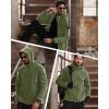 imageMAGCOMSEN Mens Military Tactical Jacket Warm Fleece Hoodies Sport Outdoor Winter Coats WindbreakerArmy Green