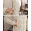 imageMAGCOMSEN Mens Military Tactical Jacket Warm Fleece Hoodies Sport Outdoor Winter Coats WindbreakerBeige