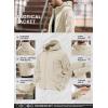 imageMAGCOMSEN Mens Military Tactical Jacket Warm Fleece Hoodies Sport Outdoor Winter Coats WindbreakerBeige