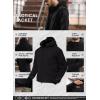 imageMAGCOMSEN Mens Military Tactical Jacket Warm Fleece Hoodies Sport Outdoor Winter Coats WindbreakerBlack