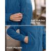 imageMAGCOMSEN Mens Military Tactical Jacket Warm Fleece Hoodies Sport Outdoor Winter Coats WindbreakerBlue Green