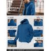 imageMAGCOMSEN Mens Military Tactical Jacket Warm Fleece Hoodies Sport Outdoor Winter Coats WindbreakerBlue Green