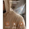 imageMAGCOMSEN Mens Military Tactical Jacket Warm Fleece Hoodies Sport Outdoor Winter Coats WindbreakerBrown