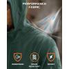 imageMAGCOMSEN Mens Military Tactical Jacket Warm Fleece Hoodies Sport Outdoor Winter Coats WindbreakerDark Green