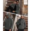 imageMAGCOMSEN Mens Military Tactical Jacket Warm Fleece Hoodies Sport Outdoor Winter Coats WindbreakerGray