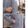 imageMAGCOMSEN Mens Military Tactical Jacket Warm Fleece Hoodies Sport Outdoor Winter Coats WindbreakerLight Grey