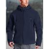 imageMAGCOMSEN Mens Military Tactical Jacket Warm Fleece Hoodies Sport Outdoor Winter Coats WindbreakerNavy
