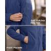 imageMAGCOMSEN Mens Military Tactical Jacket Warm Fleece Hoodies Sport Outdoor Winter Coats WindbreakerRoyal Blue