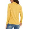imageMAGCOMSEN Womens 14 Zip Shirts UPF 50 Sun Protection Pullover Long Sleeve Quick Dry Workout Hiking Athletic ShirtsGinger