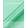 imageMAGCOMSEN Womens T Shirts VNeck Short Sleeve UPF 50 Sun Protection Performance Quick Dry Athletic Shirts Tee TopsMint Green