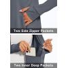 imageMAGCOMSEN Womens UPF 50 Lightweight Athletic Jacket Sun Protection Full Zip Long Sleeve Shirts Hiking Outdoor PocketsDark Grey