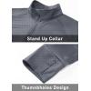 imageMAGCOMSEN Womens UPF 50 Lightweight Athletic Jacket Sun Protection Full Zip Long Sleeve Shirts Hiking Outdoor PocketsDark Grey
