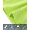 imageMAGCOMSEN Womens UPF 50 Lightweight Athletic Jacket Sun Protection Full Zip Long Sleeve Shirts Hiking Outdoor PocketsFluorescent Yellow