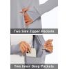imageMAGCOMSEN Womens UPF 50 Lightweight Athletic Jacket Sun Protection Full Zip Long Sleeve Shirts Hiking Outdoor PocketsLight Grey
