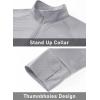 imageMAGCOMSEN Womens UPF 50 Lightweight Athletic Jacket Sun Protection Full Zip Long Sleeve Shirts Hiking Outdoor PocketsLight Grey