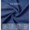 imageMAGCOMSEN Womens Short Sleeve Quick Dry TShirts Wicking Moisture Workout Athletic Running ShirtsDark Blue
