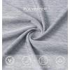 imageMAGCOMSEN Womens Short Sleeve Quick Dry TShirts Wicking Moisture Workout Athletic Running ShirtsLight Grey