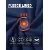 imageMAGCOMSEN Womens Thermal Shirts Mock Turtleneck Fleece Lined Long Sleeve Workout Underwear Base Layer Pullover TopsNavy