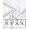 imageMAGCOMSEN Womens Workout Cropped Tops UPF 50 Athletic Running Tank Tops Sleeveless Gym Sports Muscle ShirtsWhite
