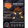 imageMAGCOMSEN Mens Winter Coats Water Resistant Ski Snow Jacket Warm Fleece Jacket Parka Raincoats With MultiPocketsCoffee