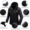 imageMAGCOMSEN Womens 3in1 Winter Coats Snow Ski Jacket Waterproof Windproof Fleece Lined Winter Jacket ParkaBlack