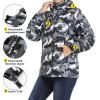 imageMAGCOMSEN Womens 3in1 Winter Coats Snow Ski Jacket Waterproof Windproof Fleece Lined Winter Jacket ParkaBlack Camo