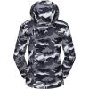 imageMAGCOMSEN Womens 3in1 Winter Coats Snow Ski Jacket Waterproof Windproof Fleece Lined Winter Jacket ParkaBlack Camo