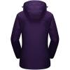 imageMAGCOMSEN Womens 3in1 Winter Coats Snow Ski Jacket Waterproof Windproof Fleece Lined Winter Jacket ParkaDark Purple