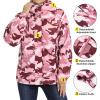 imageMAGCOMSEN Womens 3in1 Winter Coats Snow Ski Jacket Waterproof Windproof Fleece Lined Winter Jacket ParkaPink Camo