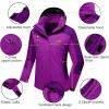 imageMAGCOMSEN Womens 3in1 Winter Coats Snow Ski Jacket Waterproof Windproof Fleece Lined Winter Jacket ParkaPurple