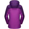 imageMAGCOMSEN Womens 3in1 Winter Coats Snow Ski Jacket Waterproof Windproof Fleece Lined Winter Jacket ParkaPurple