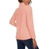 imageMAGCOMSEN Womens Quarter Zip Pullover Polar Fleece Sweatshirts Lightweight StandCollar Jacket Warm TopsApricot