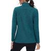 imageMAGCOMSEN Fleece Jacket Women Zip UP Lightweight Soft Polar Warm Winter Jackets for Women with Pockets Outdoor HikingPeacock Blue