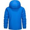 imageMAGCOMSEN Mens Winter Coats Ski Snow Rain Jackets Water Resistant with Hood Warm Fleece Parka Hiking Fishing WorkBright Blue
