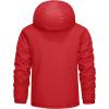 imageMAGCOMSEN Mens Winter Coats Ski Snow Rain Jackets Water Resistant with Hood Warm Fleece Parka Hiking Fishing WorkRed