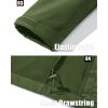 imageMAGCOMSEN Mens Fleece Lined Softshell Jacket Waterproof Windbreaker Rain Jacket for Tactical HikingArmy Green