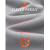 imageMAGCOMSEN Mens Fleece Lined Softshell Jacket Waterproof Windbreaker Rain Jacket for Tactical HikingLight Grey