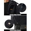 imageMAGCOMSEN Mens Winter Coats Water Resistant Ski Snow Jacket Warm Fleece Parka Raincoats With MultiPocketsBlack