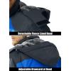 imageMAGCOMSEN Mens Winter Coats Water Resistant Ski Snow Jacket Warm Fleece Parka Raincoats With MultiPocketsBlue
