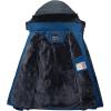 imageMAGCOMSEN Mens Winter Coats Water Resistant Ski Snow Jacket Warm Fleece Parka Raincoats With MultiPocketsDenim Blue