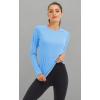 imageMAGCOMSEN Womens Long Sleeve Shirts UPF 50 Sun Protection Shirts for Hiking Fishing Workout Rash GuardBlue