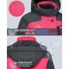 imageMAGCOMSEN Womens Ski Jacket Waterproof Insulated Snow Jacket Warm Windproof Winter Coats with Hood Fleece Lined JacketRose Grey